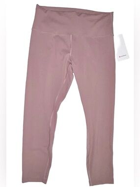 NWT LULULEMON SIZE 14 WUNDER TRAIN HIGH RISE 25”L TIGHT TWILIGHT ROSE $98 RETAIL